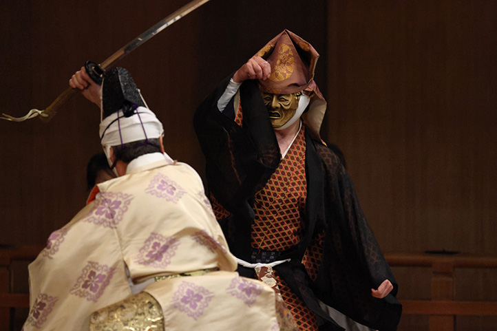 観世会館土蜘蛛イメージ