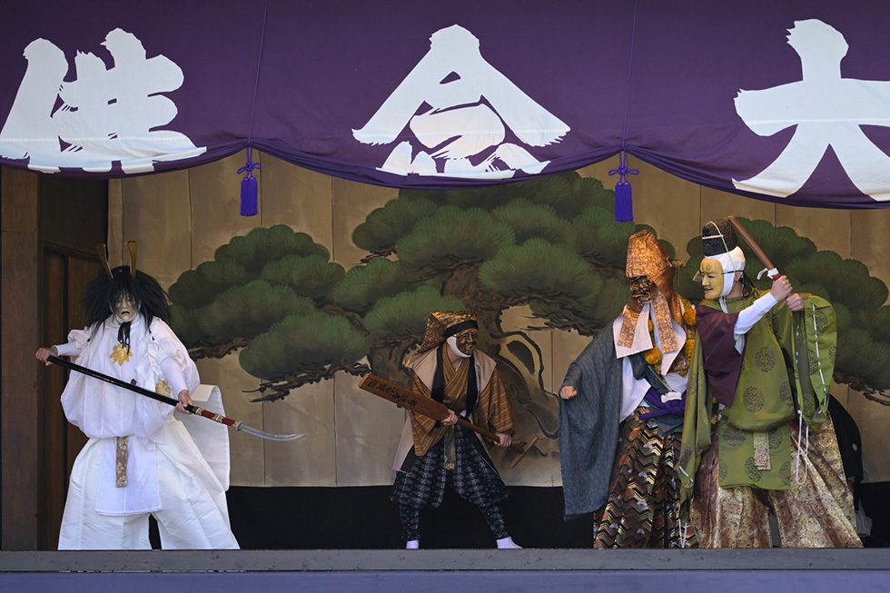 鞍馬寺予告船弁慶イメージ