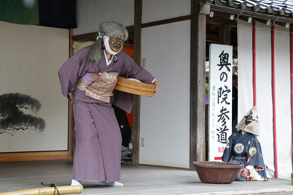 鞍馬寺予告舌切雀イメージ