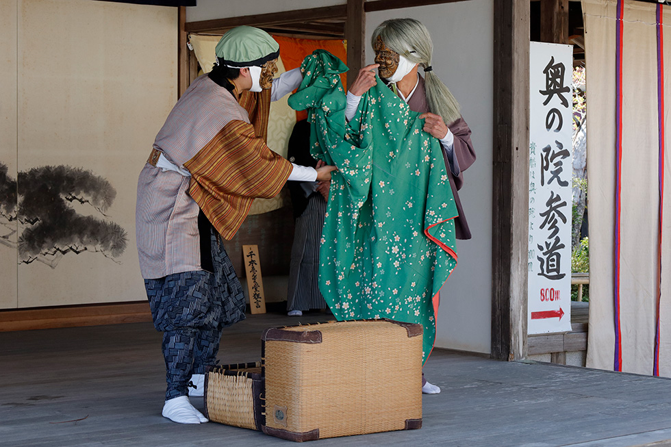 鞍馬寺公演舌切雀イメージ13