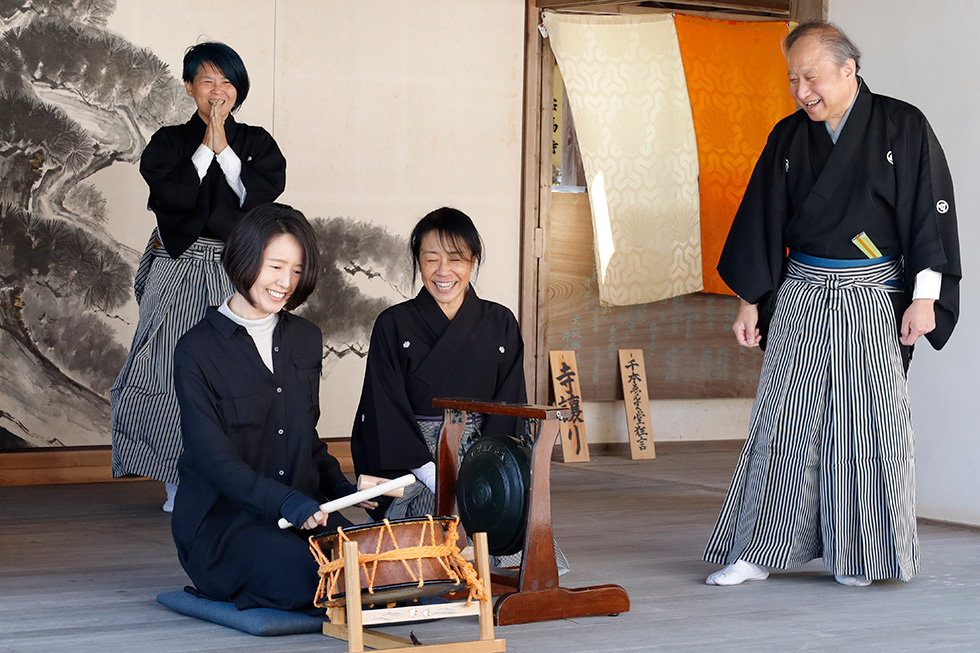 鞍馬寺公演体験コーナーイメージ04