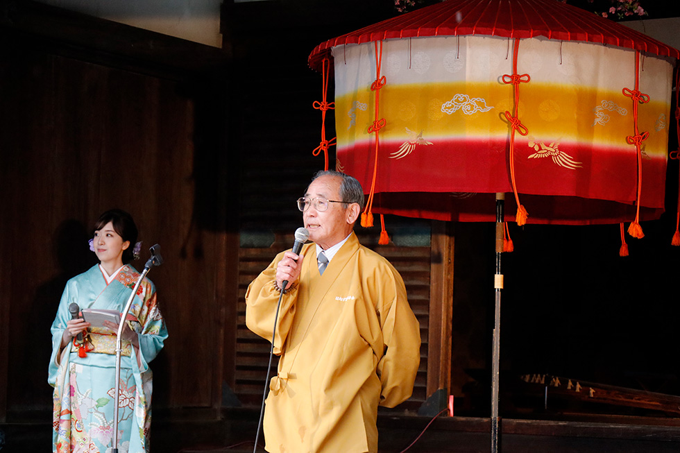 はねず踊り保存会会長イメージ