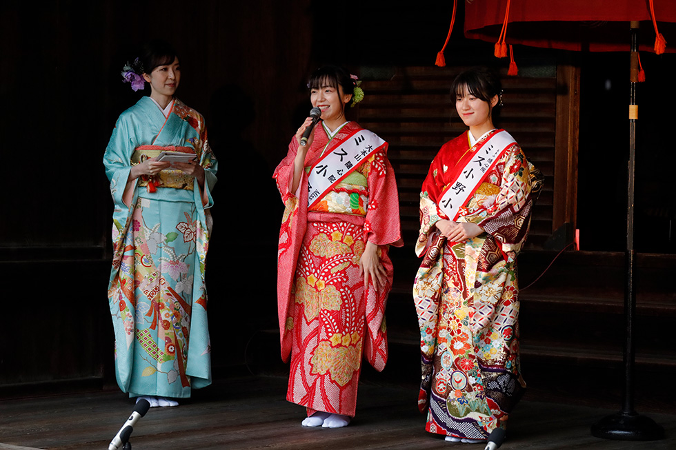 はねず踊り司会イメージ