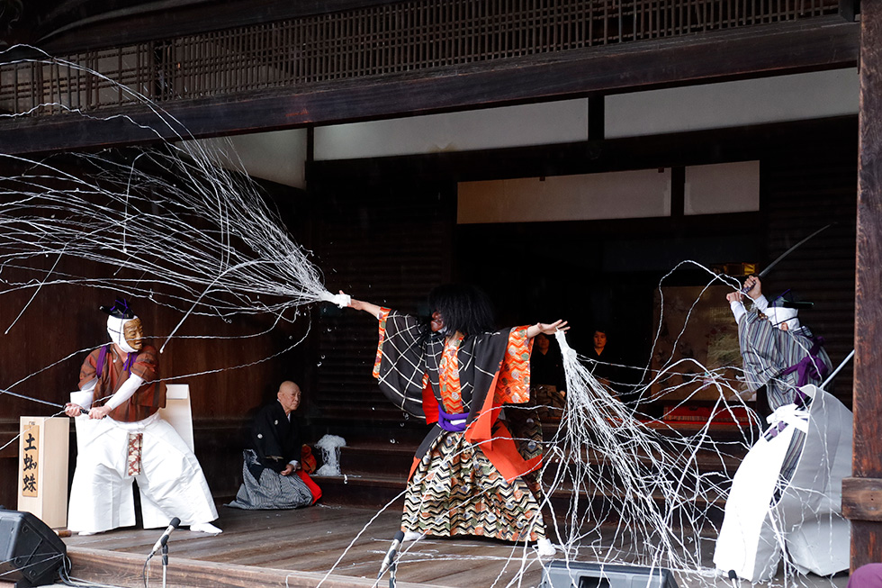 千本ゑんま堂大念佛狂言土蜘蛛1回目イメージ7