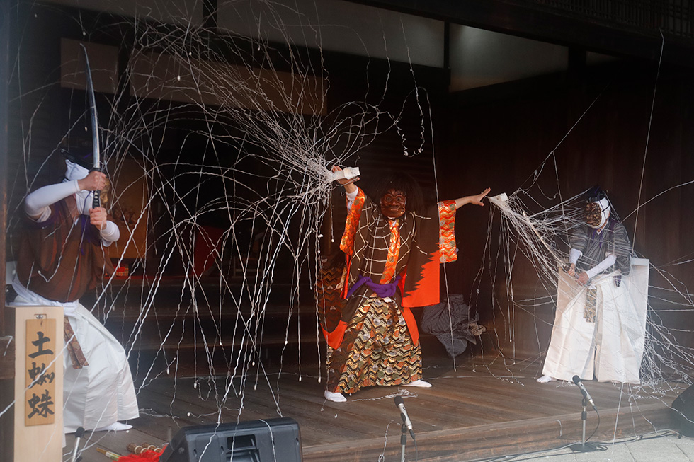 千本ゑんま堂大念佛狂言土蜘蛛2回目イメージ4