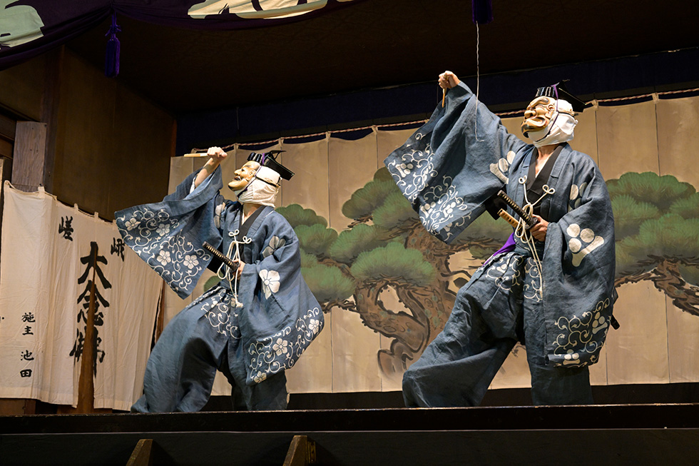 嵯峨狂言土蜘蛛イメージ01