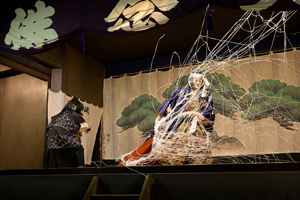 嵯峨狂言土蜘蛛イメージ05