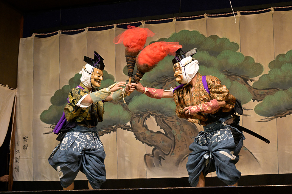 嵯峨狂言土蜘蛛イメージ06