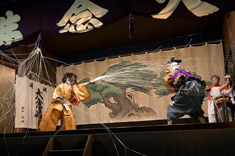 嵯峨狂言土蜘蛛イメージ07