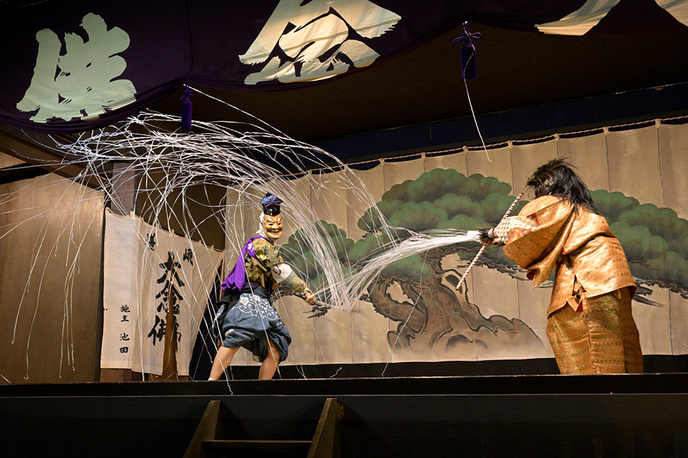 嵯峨狂言土蜘蛛イメージ08