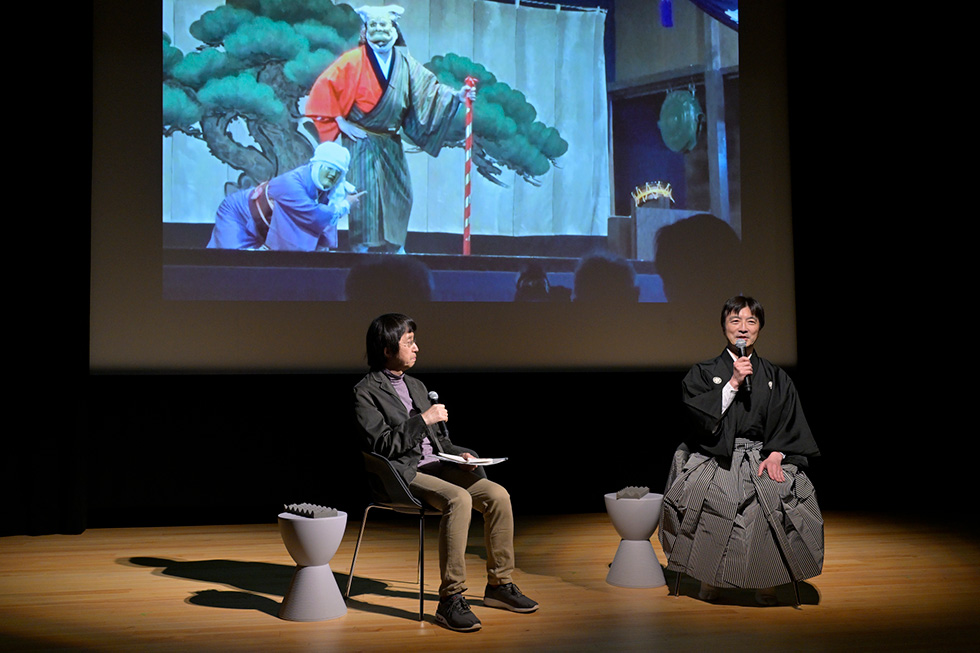 民博公演対談イメージ