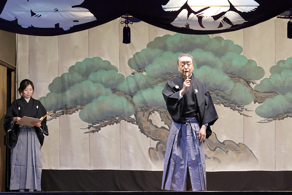 戸田義雄ゑんま堂狂言顧問イメージ