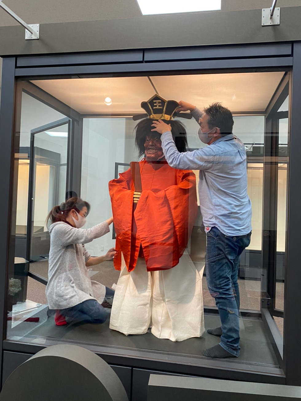 展示作業イメージ