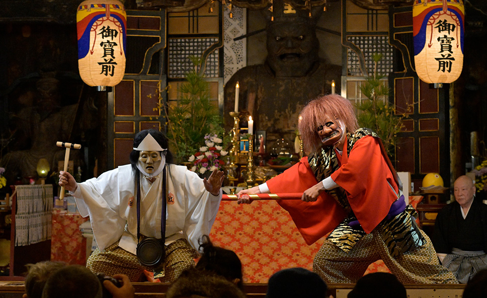 『ゑんま堂狂言節分会奉納公演』予告イメージ