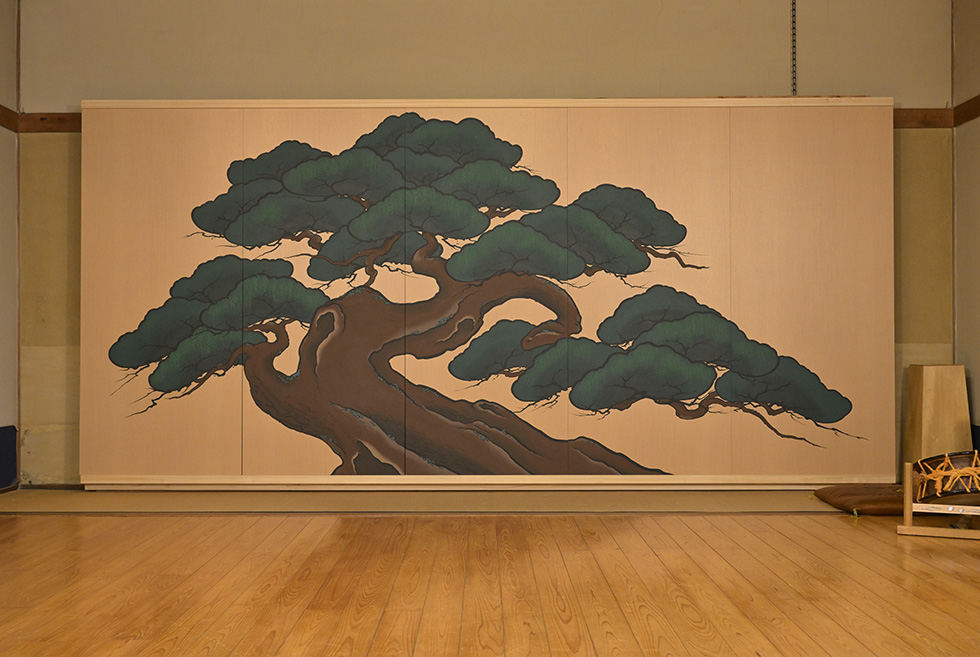 老松鏡板イメージ