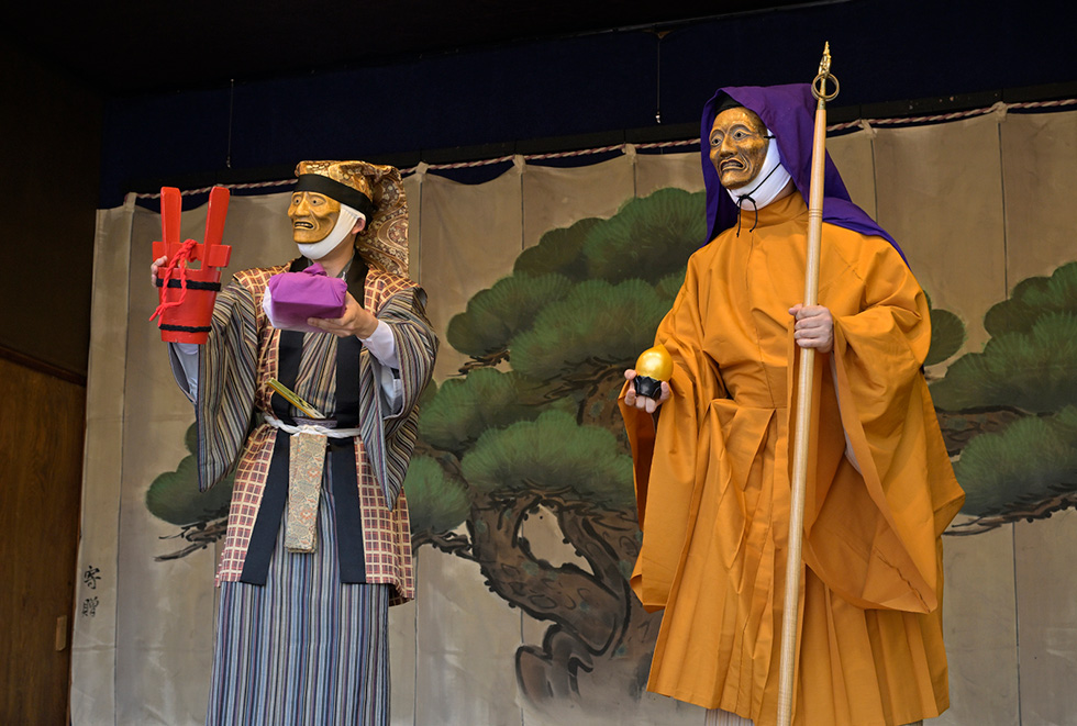 民俗芸能大会2025予告にせ地蔵イメージ