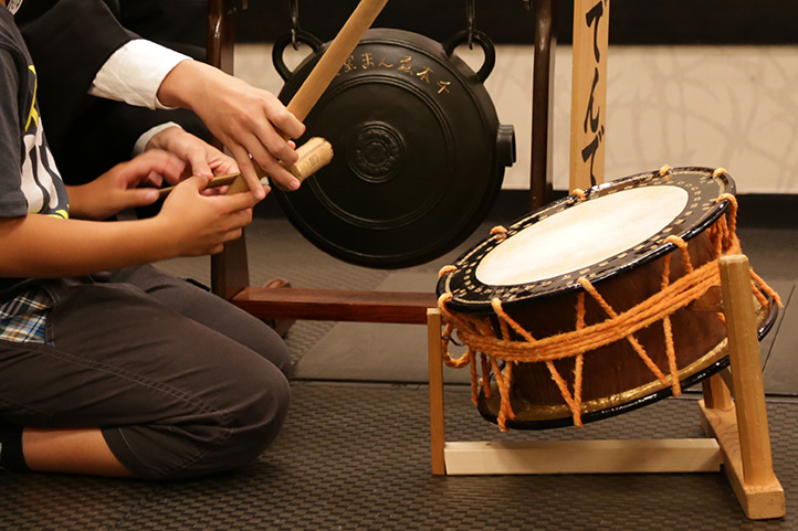 鉦・太鼓体験
