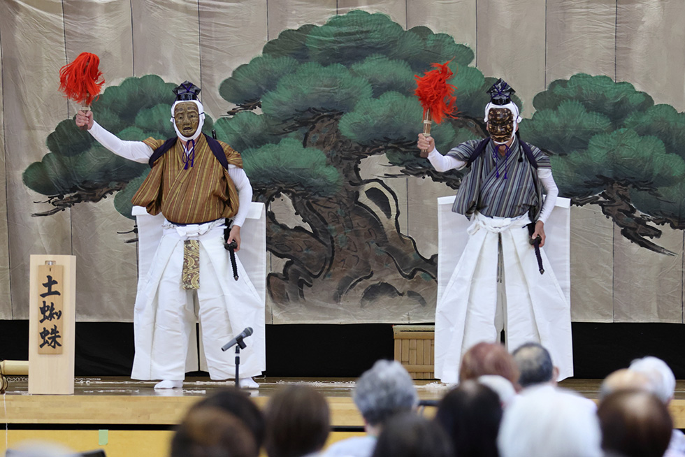 『勧修ふれあいの集い』土蜘蛛イメージ03