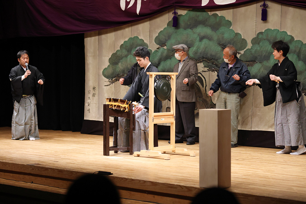 「鉦太鼓体験」体験イメージ02